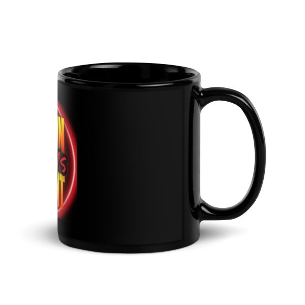 MM - Black Glossy Mug