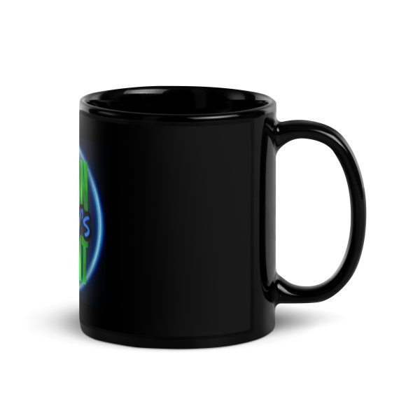 MF - Black Glossy Mug